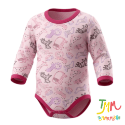 Body Manga Larga Selva Rosa