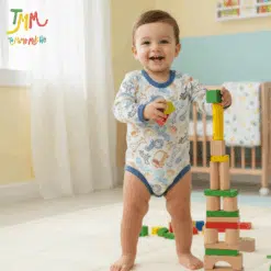 Body manga larga Selva celeste