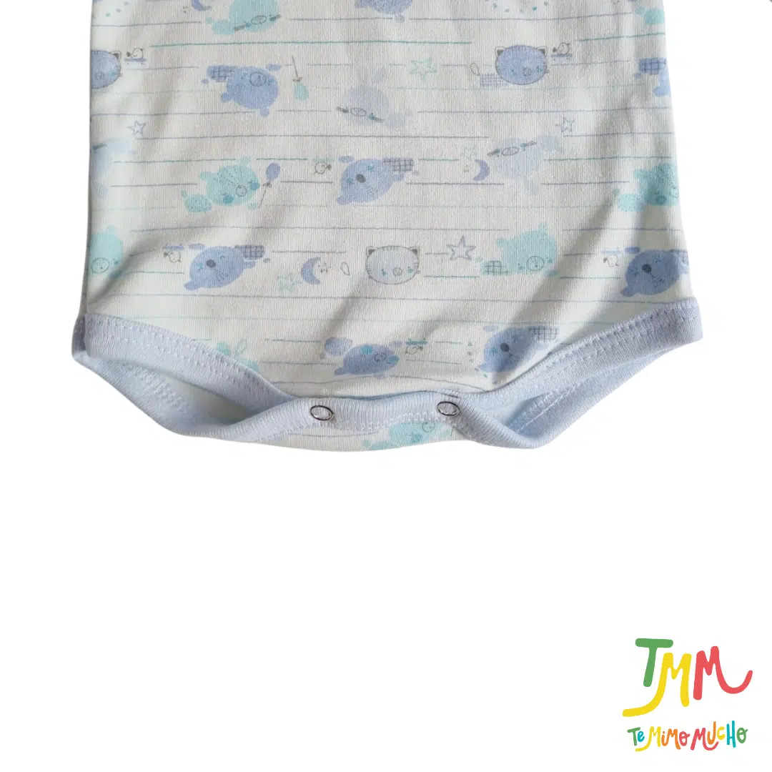 Body manga larga Ositos celeste - Image 3