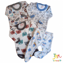 Set TALLE 0 - 4 PRENDAS NENE  art 307