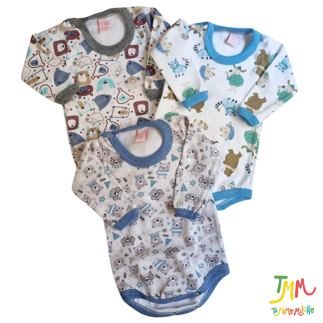 Set TALLE 0 - 3 PRENDAS NENE  art 308