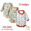 SET 3 BODYS NENE TALLE 1