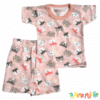 Conjunto Remera y Short Animalitos Rosa