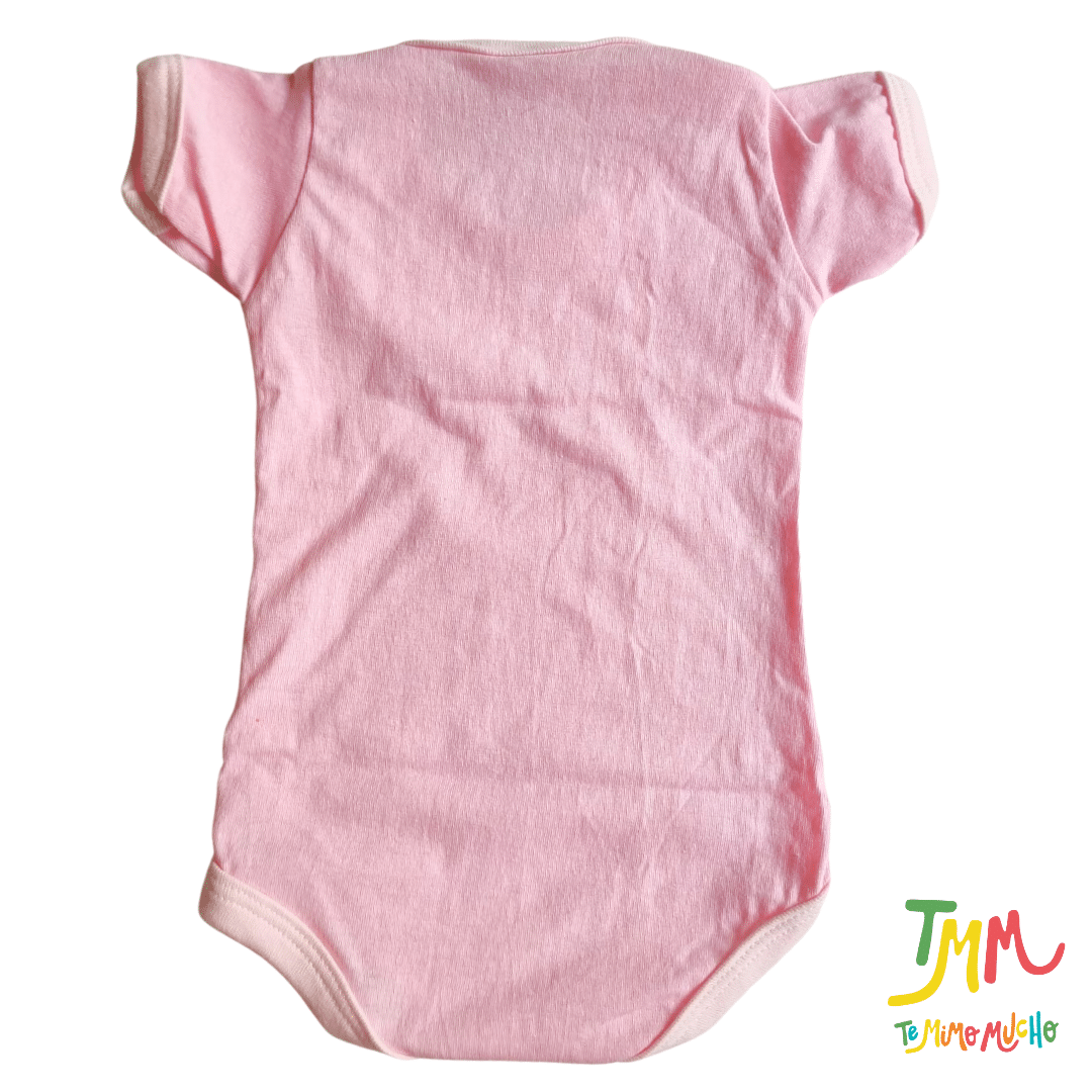 Body liso Rosa Claro manga corta - Image 4