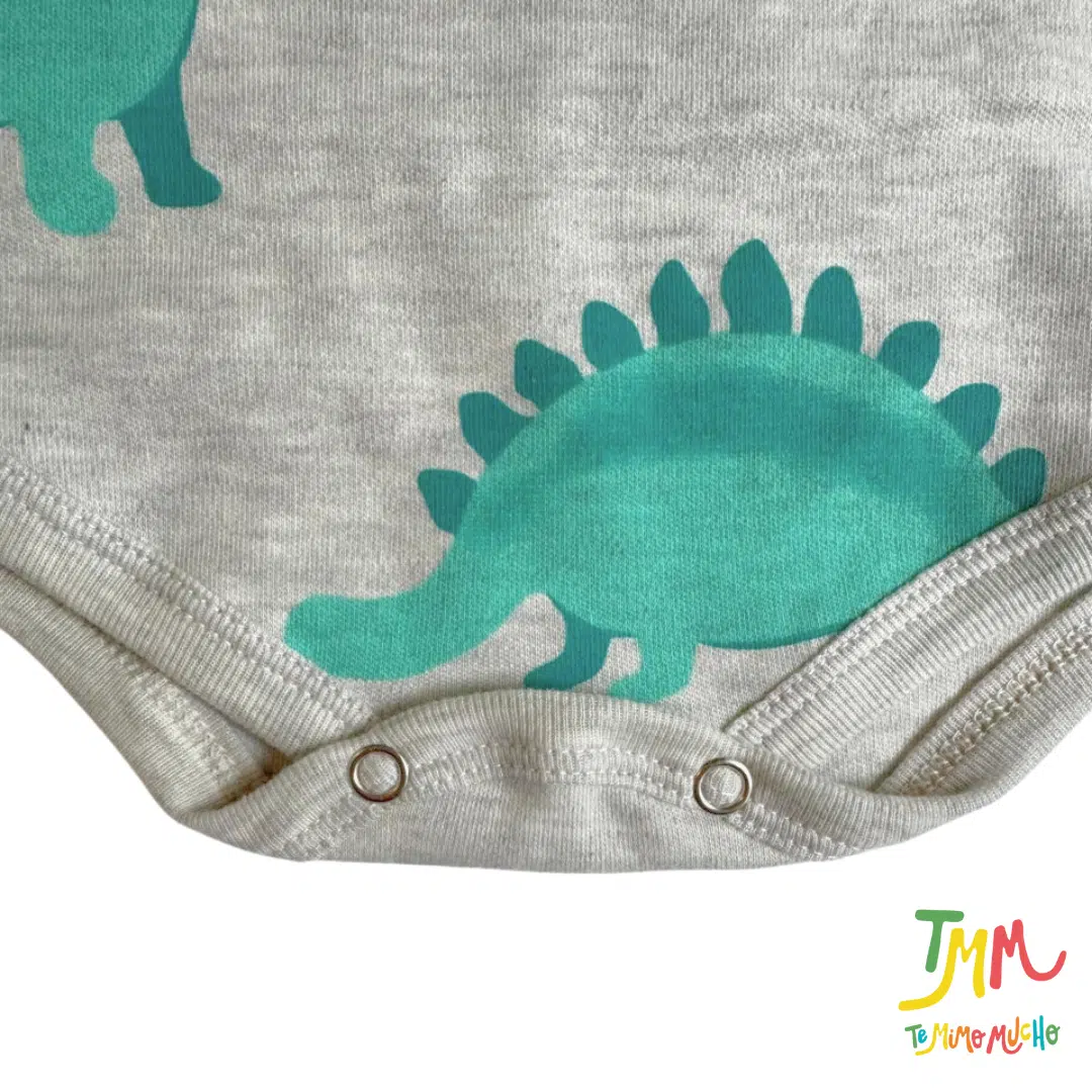 Conjunto body y babucha dino VERDE - Image 4