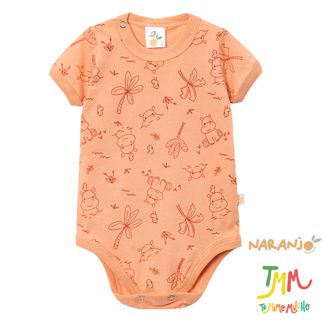 Body NARANJO HIPOPOTAMO Naranja Manga Corta - Image 2