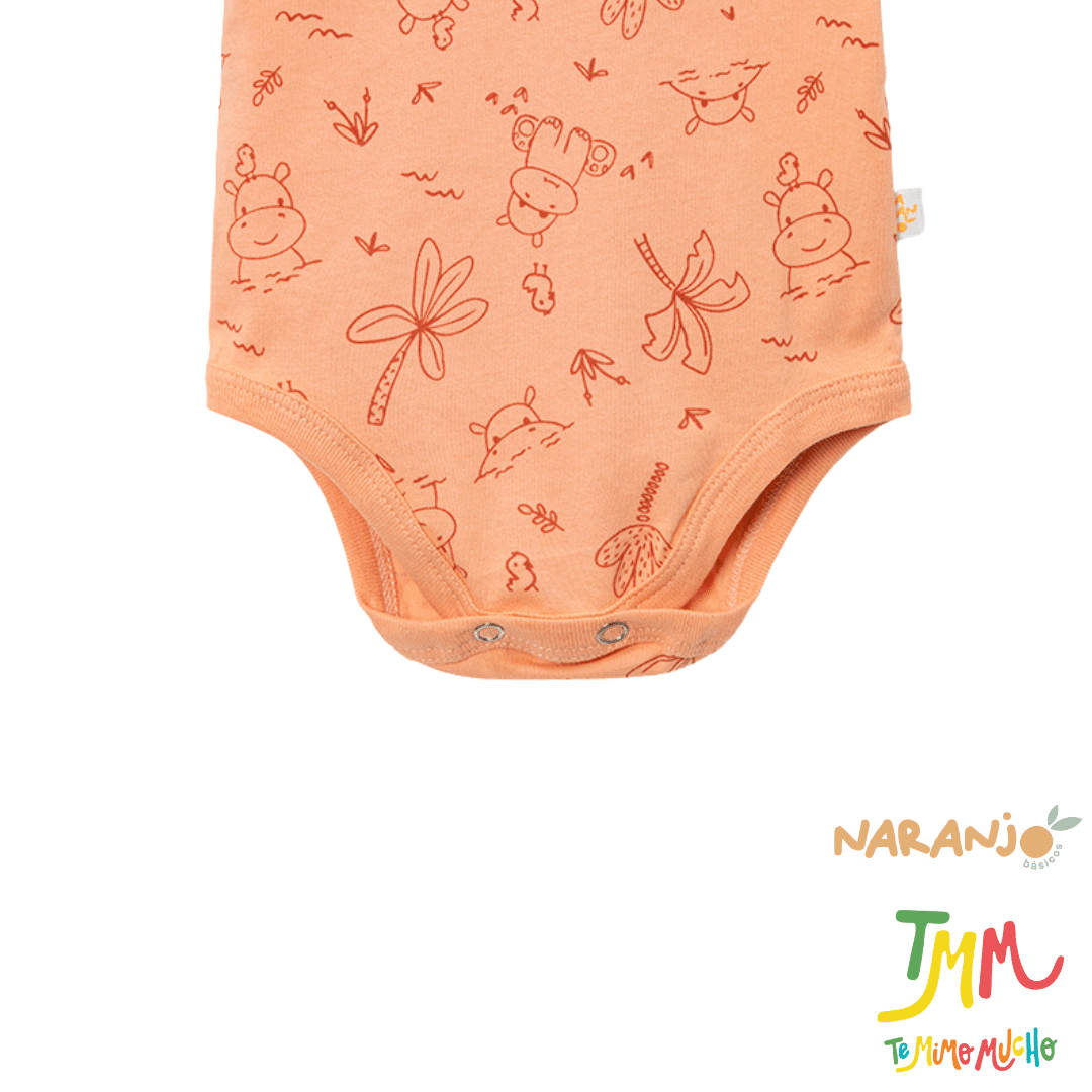 Body NARANJO HIPOPOTAMO Naranja Manga Corta - Image 4