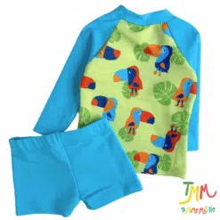 Conjunto malla UV+50 Remera Tucan + Short - Imagen 3