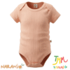 Body NARANJO MORLEY Rosa  Manga Corta Cuello Americano
