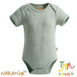 Body NARANJO MORLEY Verde Manga Corta Cuello Americano