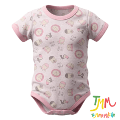 Body manga corta Selva Rosa