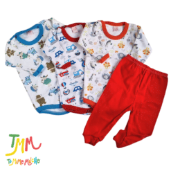 Set TALLE 3 a 6 MESES - 4 PRENDAS BEBE art 318 PROMO POR FALLA