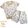 Conjunto pijama leon Naranjo Beige