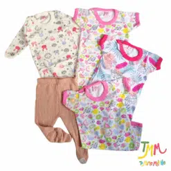 Set TALLE 0- 5 PRENDAS BEBA  art 315 PROMO POR FALLA