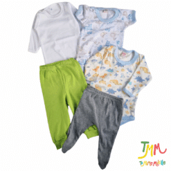 Set TALLE 1- 5 PRENDAS BEBE art 317 PROMO POR FALLA