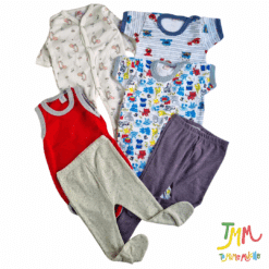 Set TALLE 3- 6 PRENDAS BEBE art 324