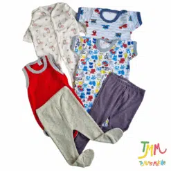 Set TALLE 3- 6 PRENDAS BEBE art 324