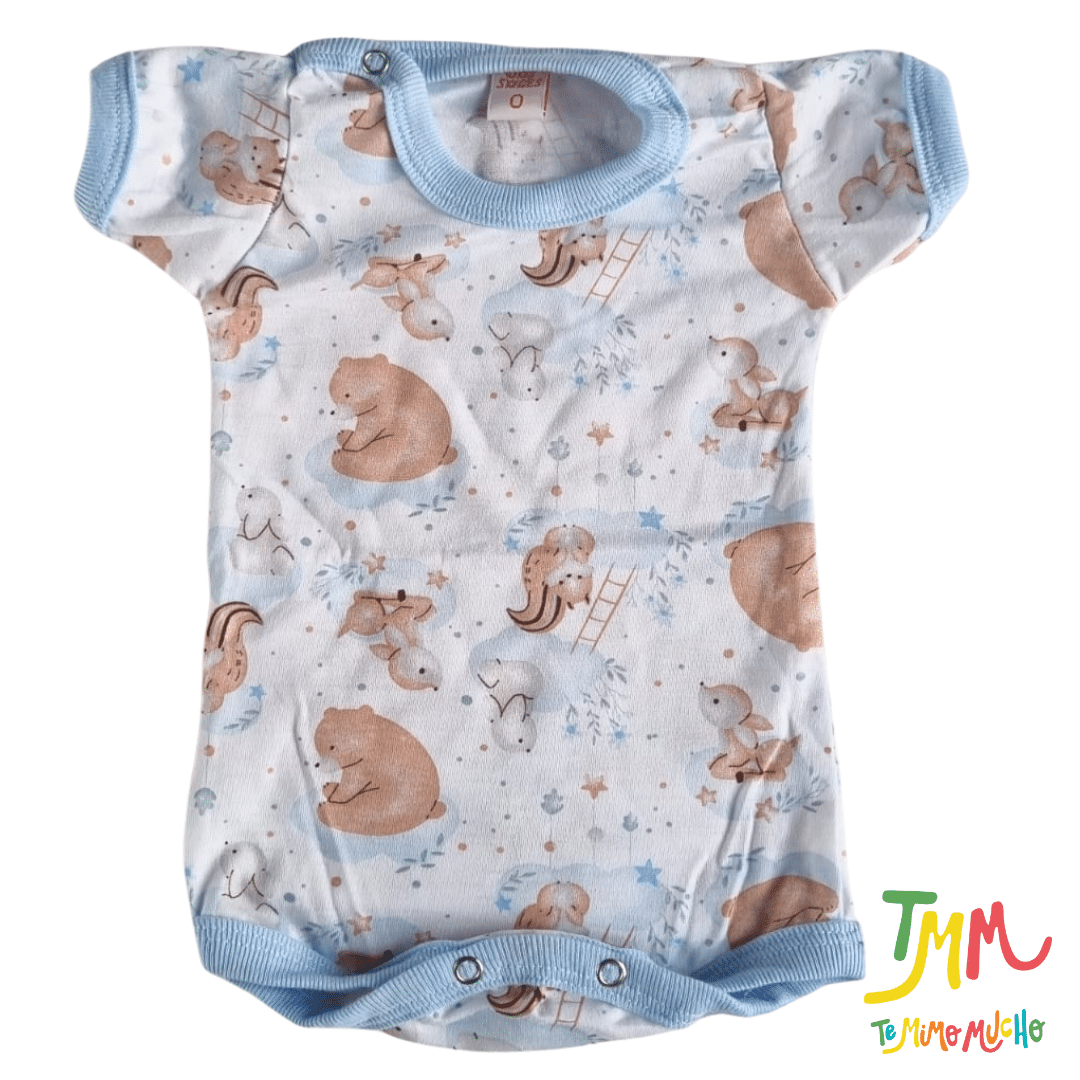 Body manga corta OSO Y ARDILLA
