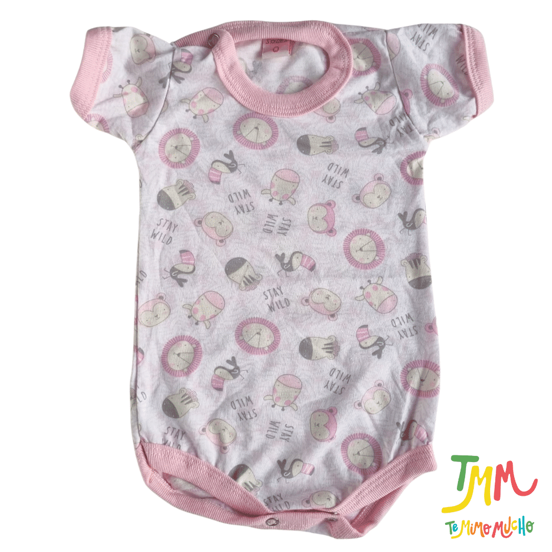 Body manga corta Selva Rosa - Image 2