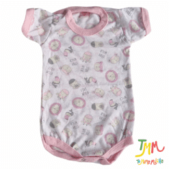 Body manga corta Selva Rosa