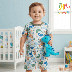 Conjunto Remera y Short Dino Verde