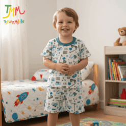 Conjunto Remera y Short Camioncitos