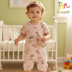 Enterito Buho Rosa Manga Corta