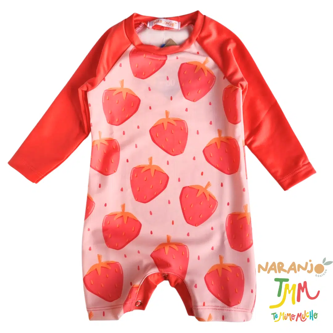 Enterito UV 50+ NARANJO FRUTILLAS - Image 2