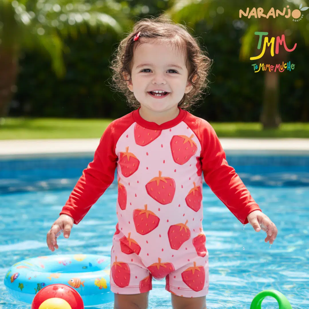 Enterito UV 50+ NARANJO FRUTILLAS