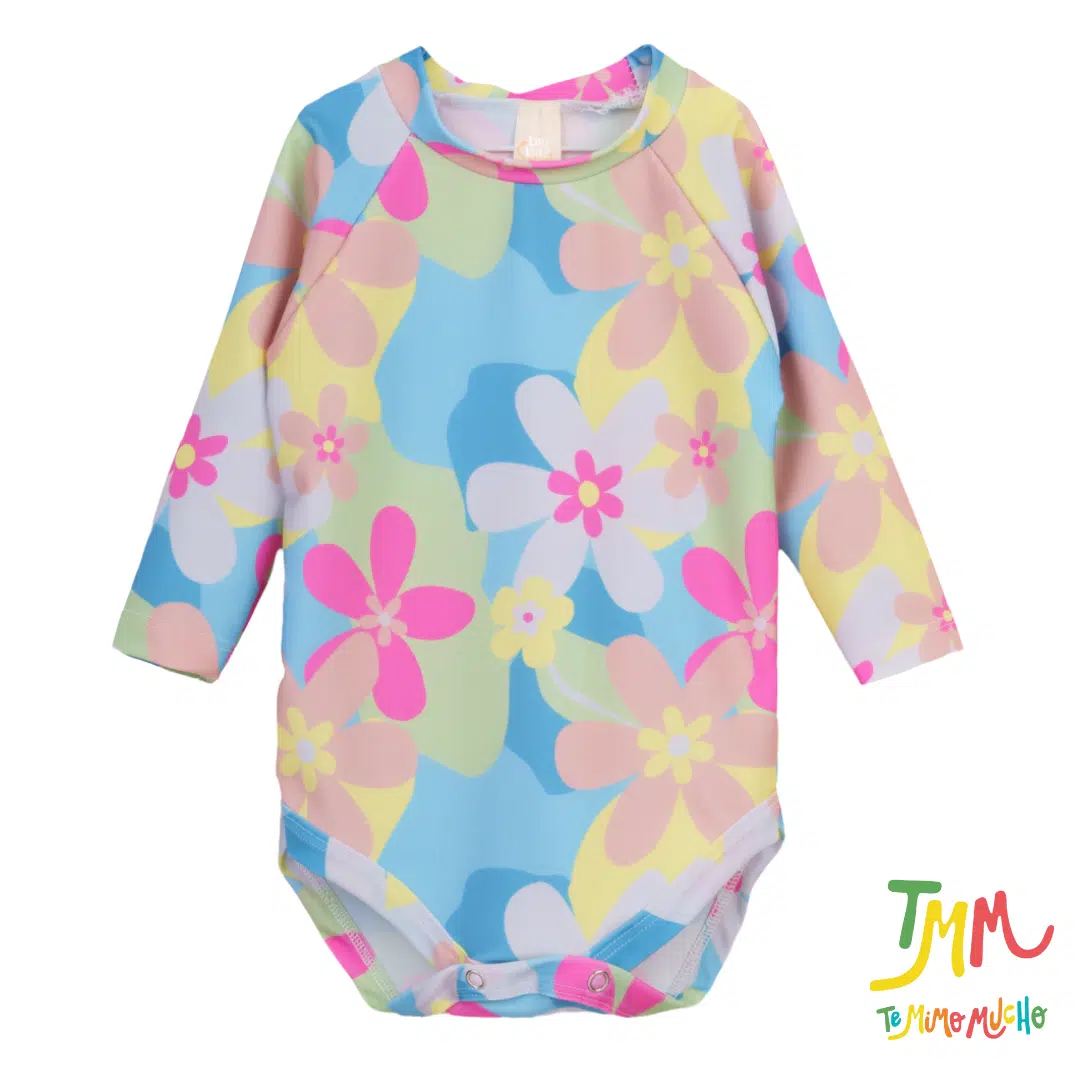 SET BODY+PILUSO DE REGALO UV 50+ FLORES COLORES Big Bay - Image 4