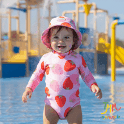 SET BODY + PILUSO DE REGALO UV 50+  FRUTILLA ROSA Big Bay