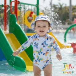 SET  BODY + PILUSO DE REGALO UV 50+  MARIPOSAS   BIG BAY