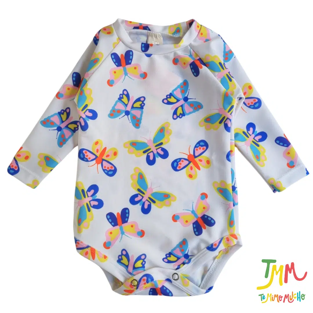 PROMO POR FALLA - SET  BODY + PILUSO DE REGALO UV 50+  MARIPOSAS   BIG BAY - Image 4