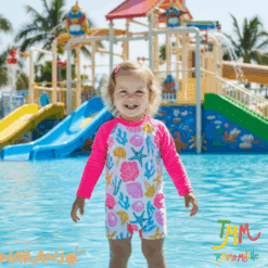 Enterito UV 50+ NARANJO MAR