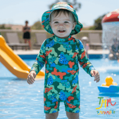 SET ENTERITO+ PILUSO DE REGALO UV 50+ DINO LIMA   Big Bay