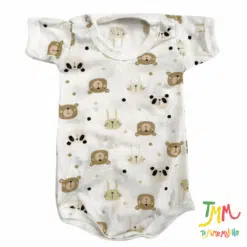 Body manga corta Oso