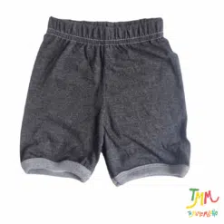 Short Negro Melange - Imagen 2