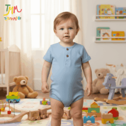 Body NARANJO CELESTE Boton