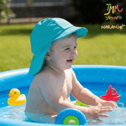 GORRO LEGIONARIO PROTECCION UV 50+ agua NARANJO