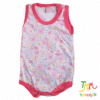 Body Musculosa Flores Rosa