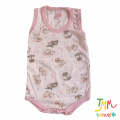 Body Musculosa Buho Rosa