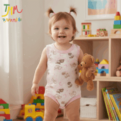 Body Musculosa Buho Rosa