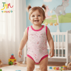 Body Musculosa New Baby Rosa - Imagen 5