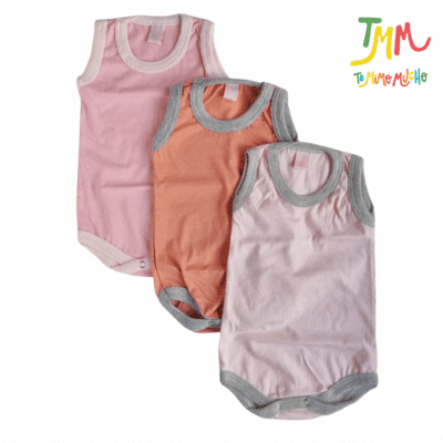 SET x 3 TALLE 0 Body Musculosa Beba