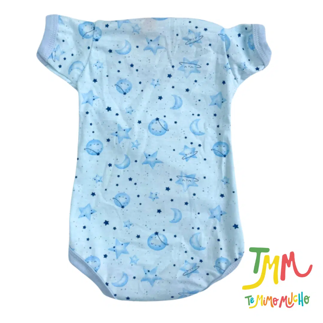 Body  Estrellas Celeste  Manga Corta - Image 4