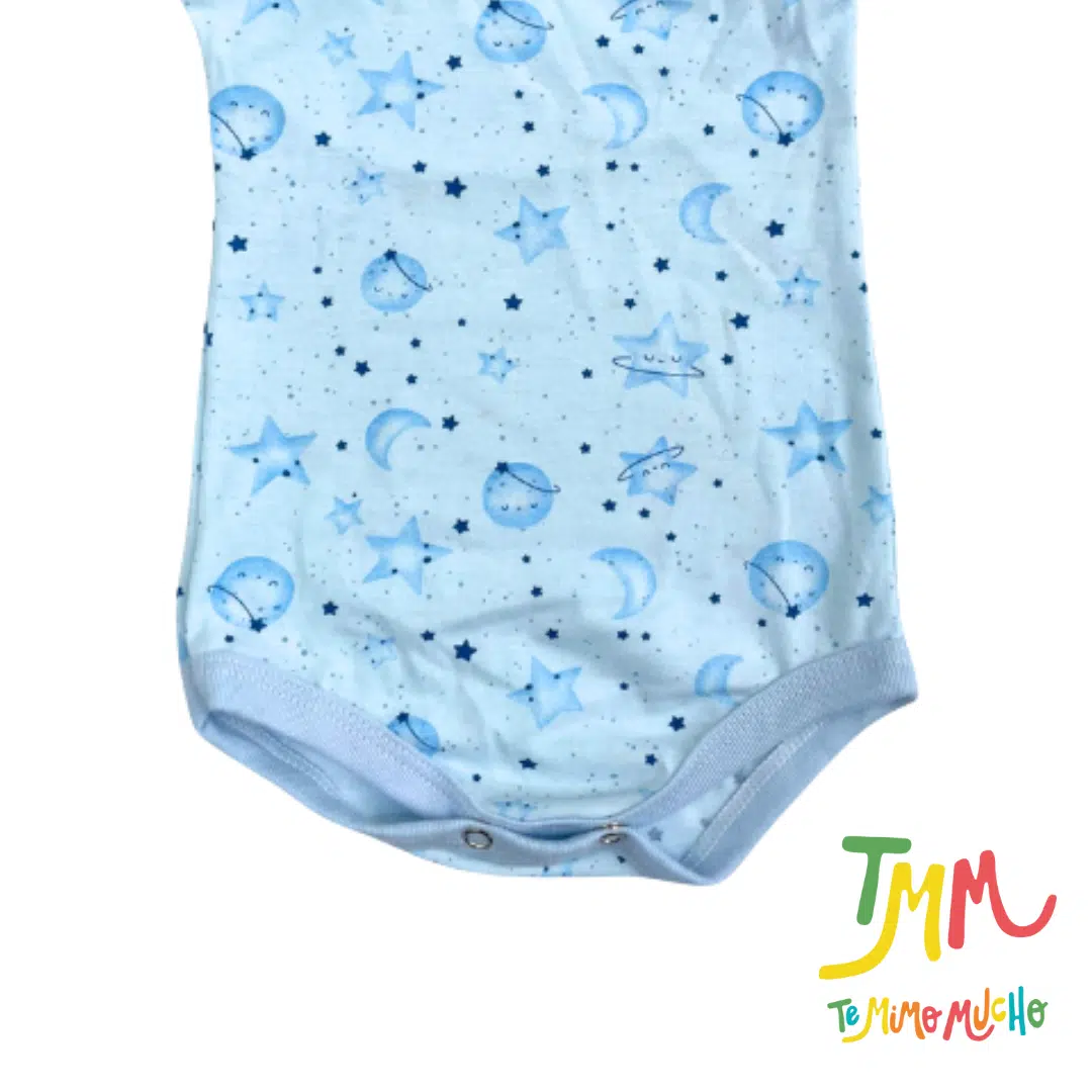 Body  Estrellas Celeste  Manga Corta - Image 3