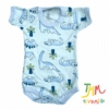Body  Dino Celeste Manga Corta