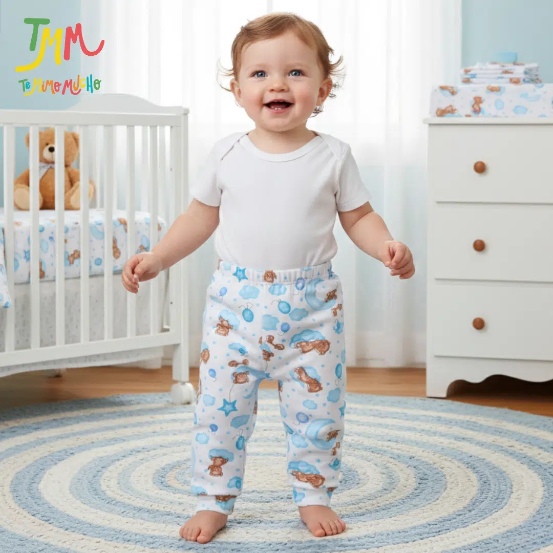 Pantaloncito Osito y Nube Celeste