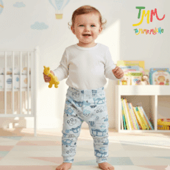 Pantaloncito Autitos Celeste