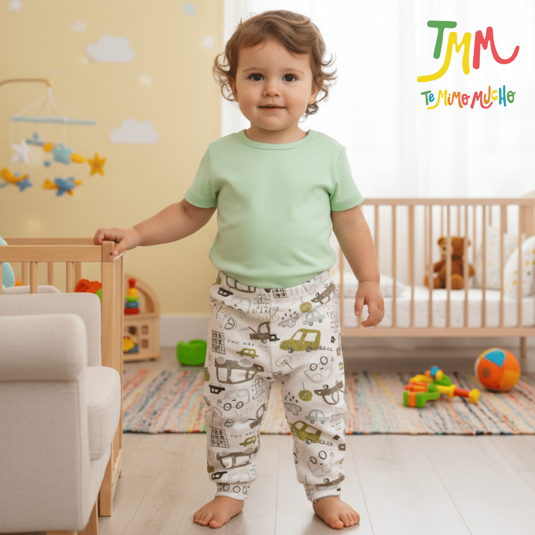 Pantaloncito Autitos Verde - Imagen 5